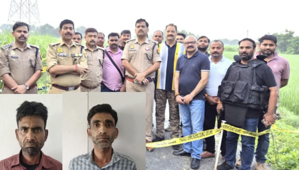 सीतापुर: पत्रकार हत्याकांड के दोनों इनामी शूटर पुलिस मुठभेड़ में ढेर